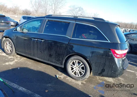 2011 Honda Odyssey Ex-L from USA, damaged, VIN 5FNRL5H6XBB096678
